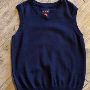 Boy’s Navy Blue Sweater Vest